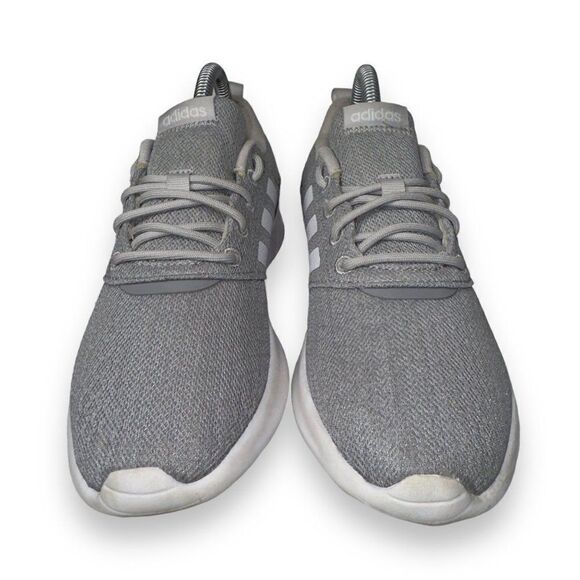 Adidas QT Racer 3.0 Cloudfoam Running Shoes "Grey White" FY8312 Women's 6 - Picture 3 of 11